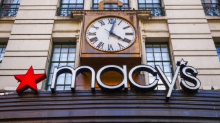 Macy’s logo is seen on a store in Manhattan, New York, United States of America, on July 5th, 2024. 