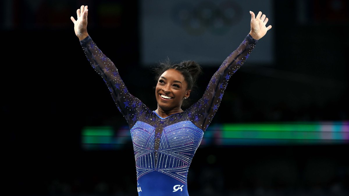 Simone Biles wins gold in allaround at 2024 Olympics NBC New York