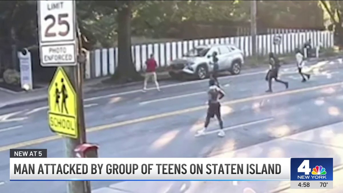 Man attacked by group of teens on Staten Island – NBC New York