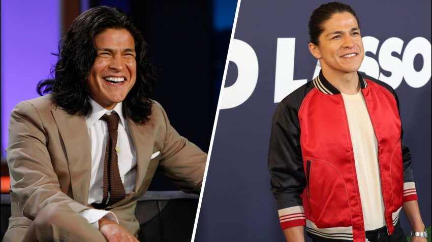 Cristo Fernández, aka ‘Dani Rojas,' talks soccer on the set of ‘Ted Lasso'