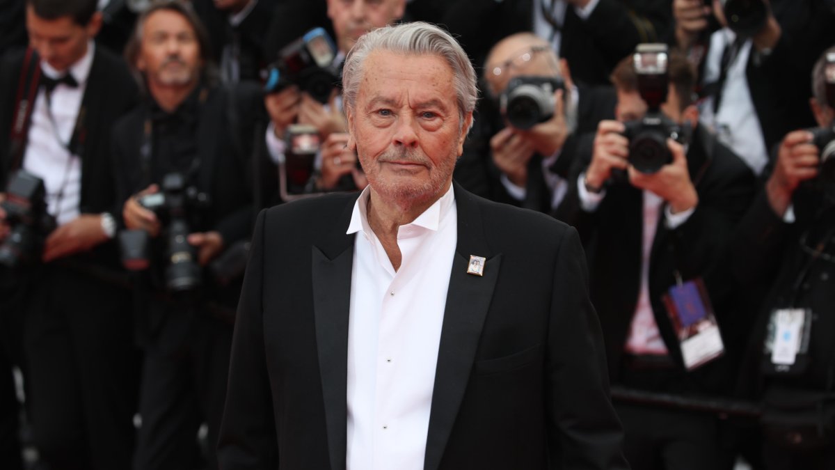 Late French film star Alain Delon wanted his dog buried with him. The dog gets to live