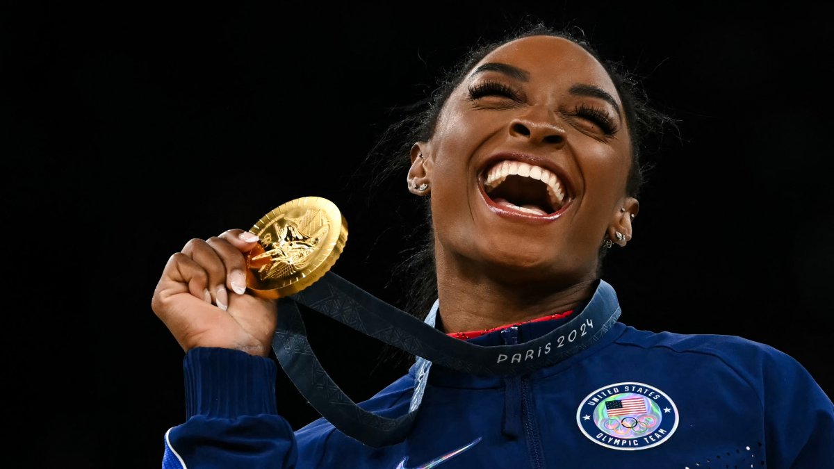 How many medals does Simone Biles have? NBC New York