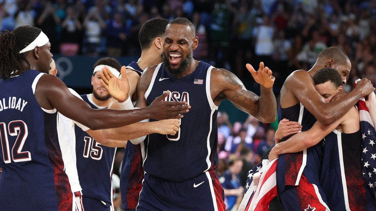 How Team USA men’s basketball beat France to win gold at 2024 Olympics