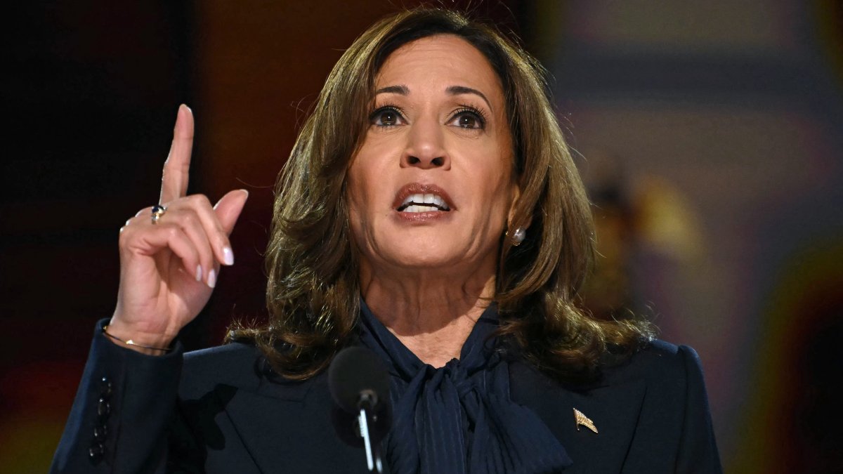 Kamala Harris summons Americans to defeat threat of Trump’s candidacy