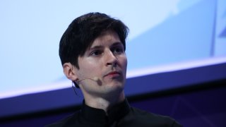 Pavel Durov, chief executive officer of Telegram, at the Mobile World Congress in Barcelona, Spain, on Tuesday, Feb. 23, 2016. Durov was detained in France, on Saturday, Aug. 24, 2024, over claims that the messaging service failed to properly fight crime on the app.