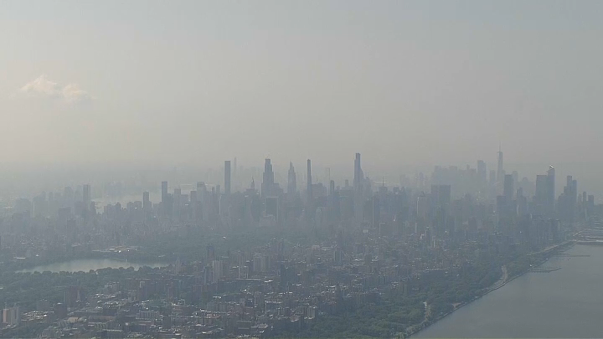 Wildfire Smoke Returns to NYC: Hazy Skies, But Don't Worry - It's Not Dangerous