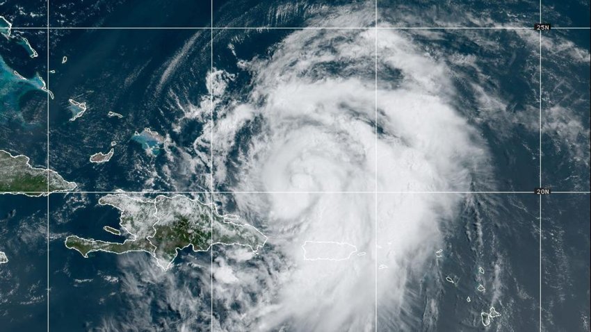 Hurricane Ernesto has now formed north of Puerto Rico, the National Hurricane Center said Wednesday at 11 a.m. ET.