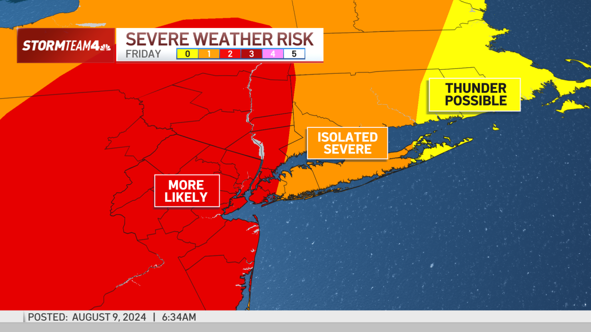 Tornado warning issued for NJ, NY – NBC New York