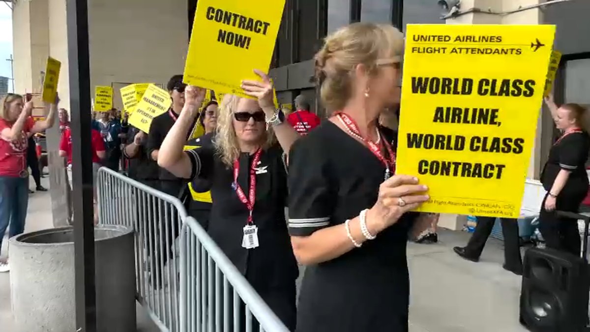 United flight attendants vote in favor of strike: What it could mean for travel plans