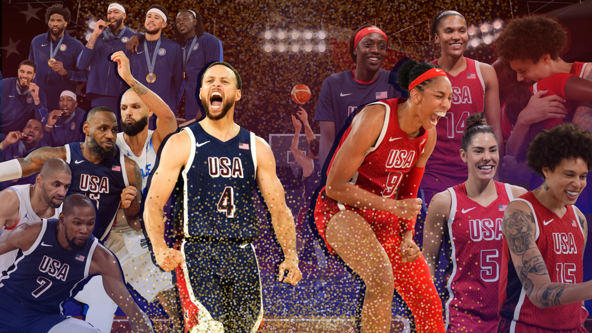 See the top moments as US basketball wins both 5×5 golds at the Paris Olympics