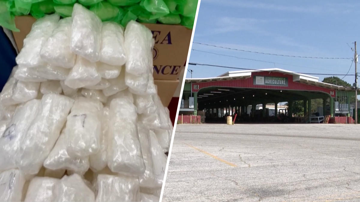 Over 2,300 pounds of meth found at Atlanta State Farmers Market
