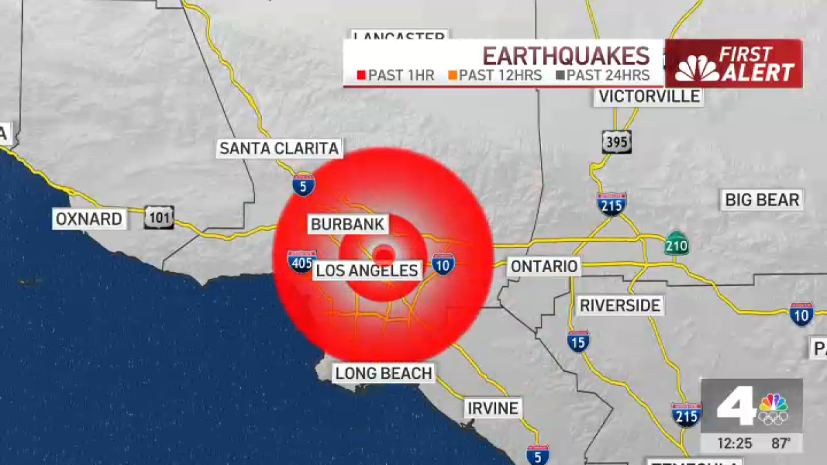 Highland Park earthquake shakes LA – NBC New York