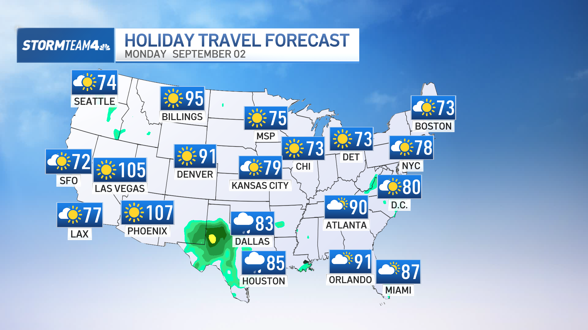 Labor Day weather forecast What to expect at the beach and around