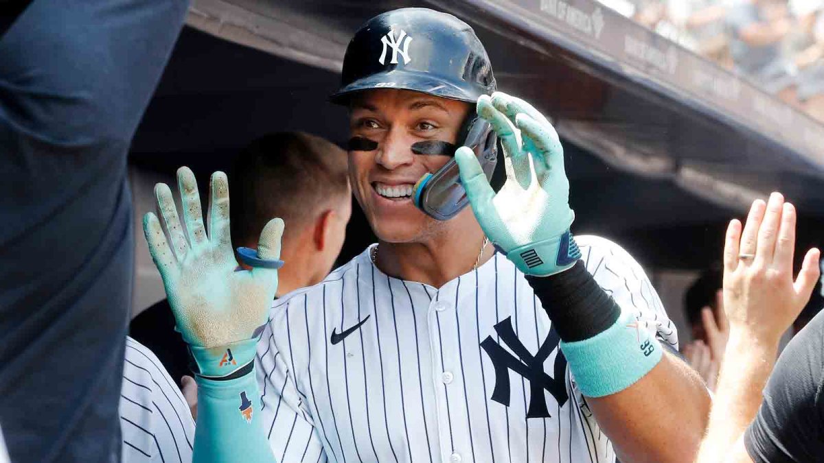 New York Yankees' Aaron Judge hits 50th home run of season – NBC New York