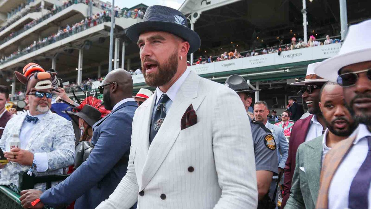 Travis Kelce’s new racehorse seemingly nods to Taylor Swift romance