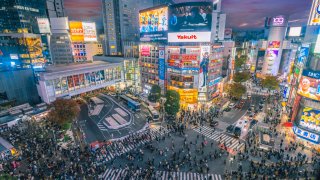 The World’s busiest pedestrian crossing