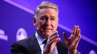 Ken Griffin, founder and CEO of Citadel, speaks at the Milken Global Conference 2024 at The Beverly Hilton in Beverly Hills, California, on May 6, 2024.