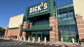 A Dick’s Sporting Goods store at the Los Cerritos Center shopping mall on February 21, 2024 in Cerritos, California. 