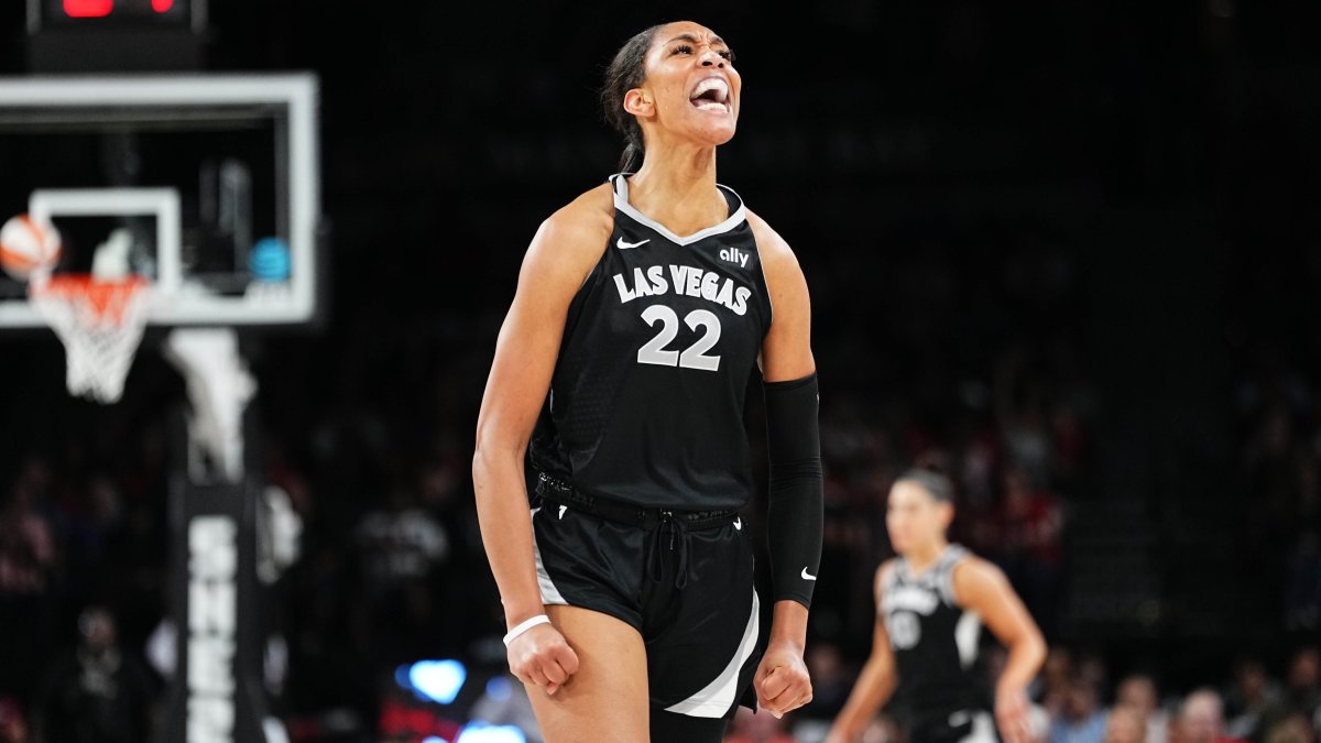 Las Vegas Aces star A’ja Wilson wins WNBA MVP for third time NBC New York