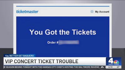 VIP concert ticket trouble: Getting money back after not being able to see band