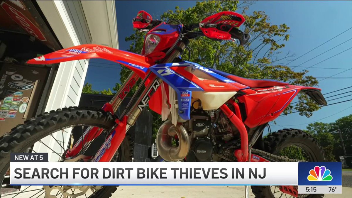 Search for dirt bike thieves in NJ who sparked chase, shots fired – NBC ...