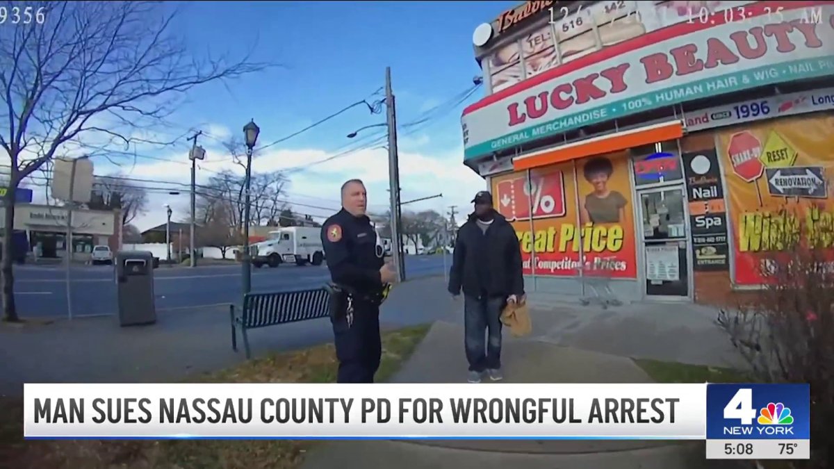Man sues Nassau County PD for wrongful arrest – NBC New York