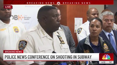 NYPD briefs on Brooklyn subway shooting