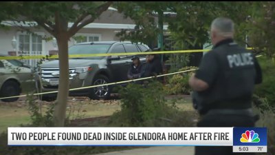 2 people, dog found dead after Glendora house fire