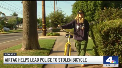 AirTag helps OC resident track stolen bike