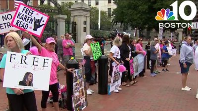 Rally outside Mass. State House against mistrust in state leadership