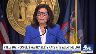 Gov. Hochul's favorability rate has hit an all-time low, poll finds. Why?