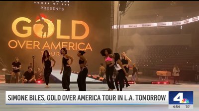 Simone Biles, Jordan Chiles to perform in downtown LA Friday