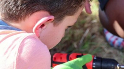 Short Elementary breaks ground on new garden