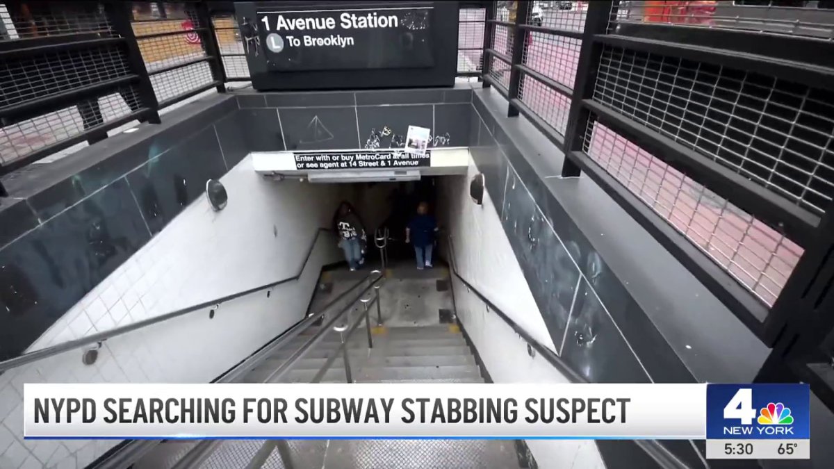 NYPD searches for suspect in East Village subway station stabbing ...