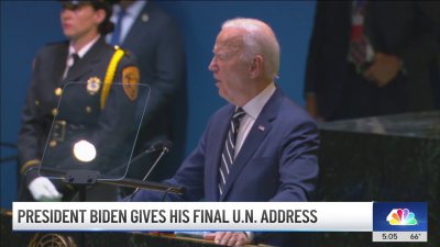 President Biden gives his final UN General Assembly address