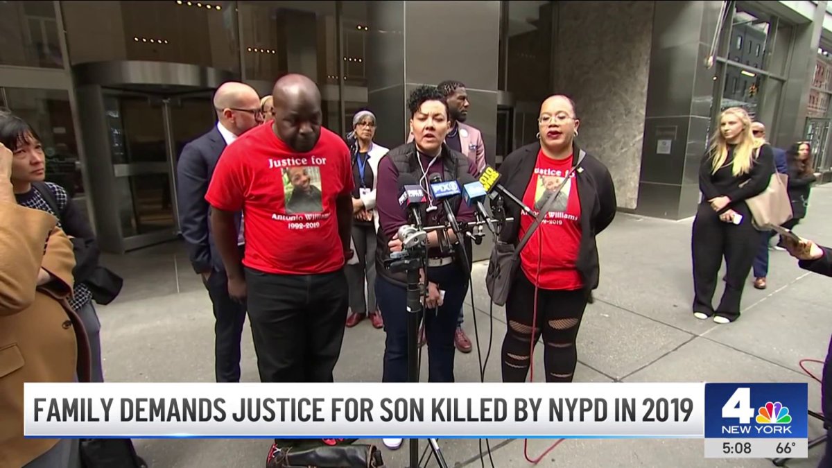 Family demands justice for son killed by NYPD in 2019 – NBC New York