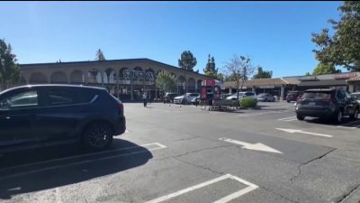 Dozens of people storm shopping plaza in San Jose's Willow Glen neighborhood