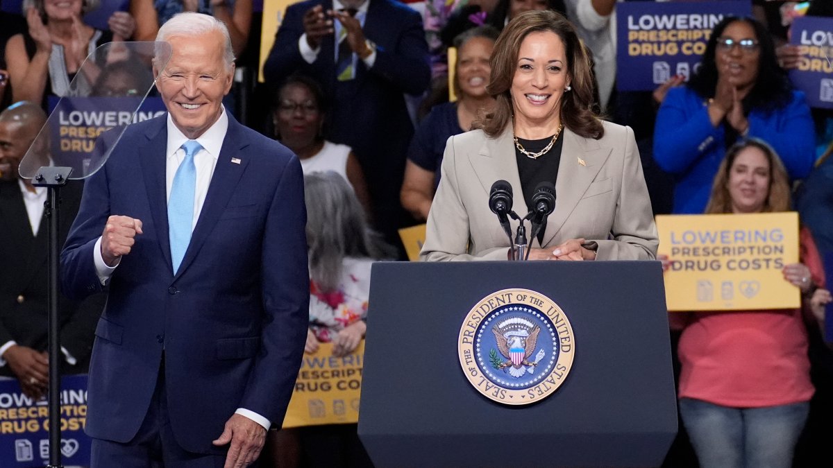 Harris and Biden join to attend Pa. Labor Day parade NBC New York