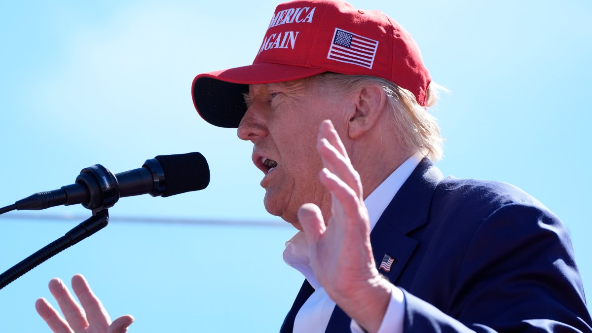 Trump repeats false claims that children are undergoing transgender surgery during the school day