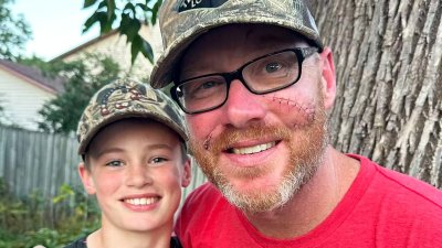 12-year-old saves dad from bear attack