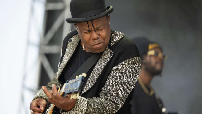 INGLEWOOD, CALIFORNIA – AUGUST 31: Rock and Roll Hall of Fame inductee Tito Jackson of Jackson 5 and The Jacksons performs onstage during the Fool in Love Festival at Hollywood Park Grounds on August 31, 2024 in Inglewood, California. (Photo by Scott Dudelson/Getty Images)