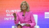 US First Lady Jill Biden speaks during Clinton Global Initiative annual meeting in New York City on September 23, 2024.