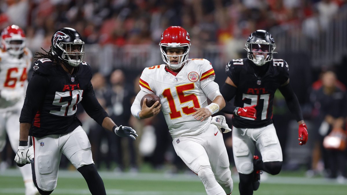 Takeaways as Chiefs outlast Falcons on Sunday Night Football NBC New York