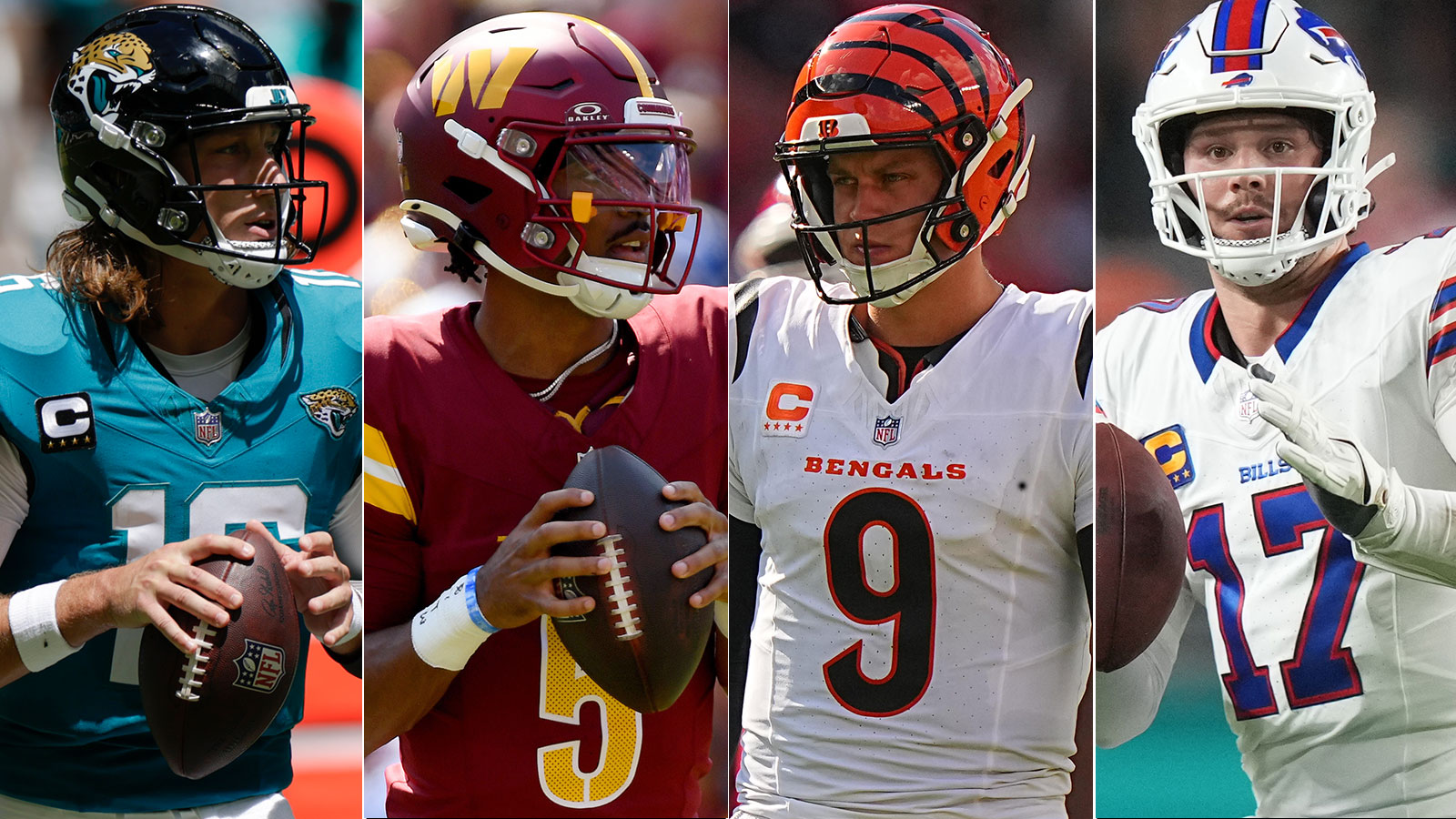 NFL Week 3 Why Are There Two Monday Night Football Games NBC New York Getty Trevor Lawrence Jayden Daniels Joe Burrow Josh Allen 