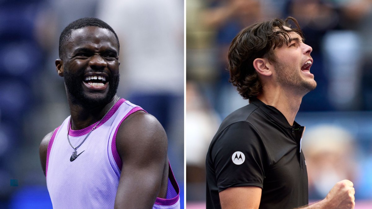 Frances Tiafoe and Taylor Fritz will meet in an all-American US Open semifinal