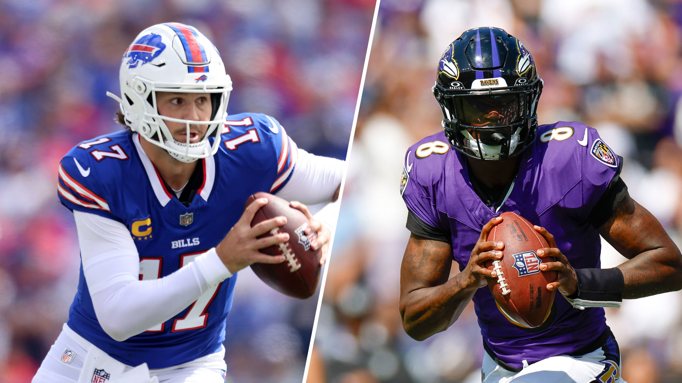 Bills Vs Ravens Live Stream How To Watch NFL Week 4 Game On TV Web 240920 Josh Allen Lamar Jackson 