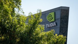 The Nvidia headquarters in Santa Clara, California.