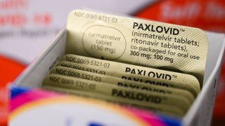 The PAXLOVID antiviral medications nirmatrelvir co-packaged with ritonavir were developed by Pfizer to treat the virus.