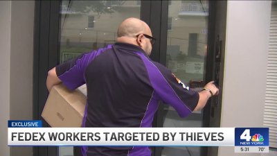 FedEx workers targeted by thieves across NYC