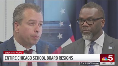 Chicago Board of Education announces resignations, mayor's office says